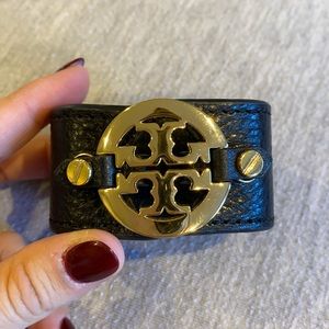 Tory Burch Leather Cuff